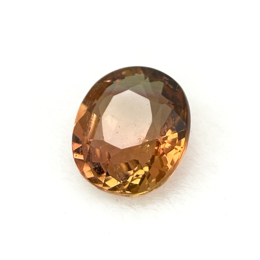 Golden Amber Nigerian Tourmaline - Oval - .95ct