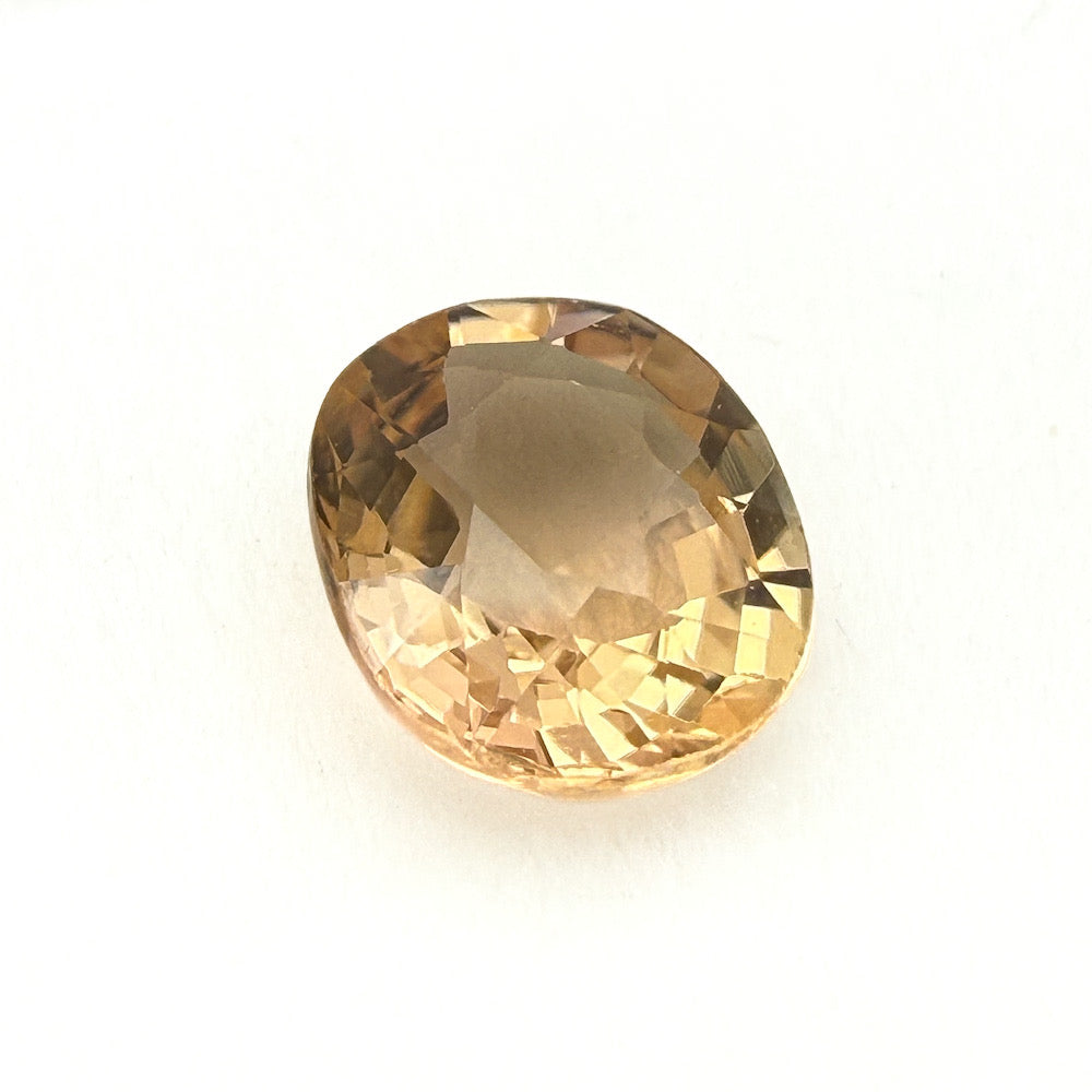 Peach Champagne Nigerian Tourmaline - Oval - .78ct