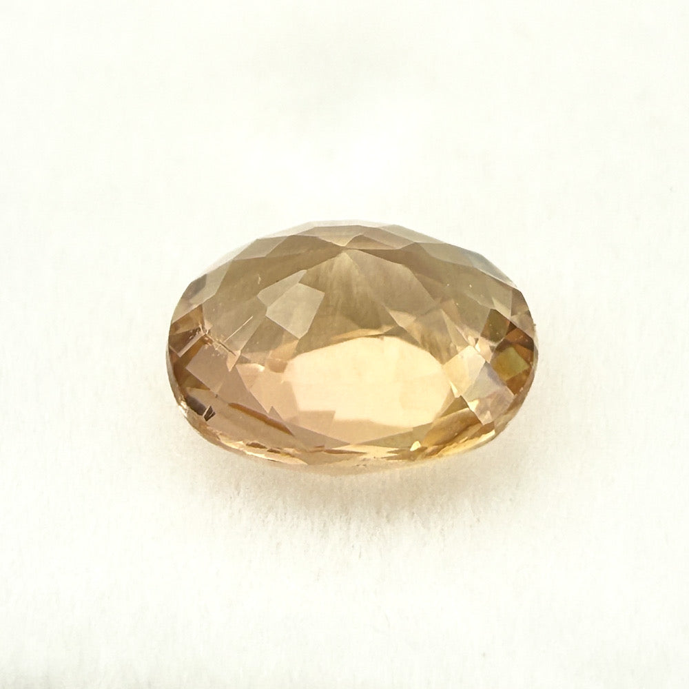 Peach Champagne Nigerian Tourmaline - Oval - .78ct