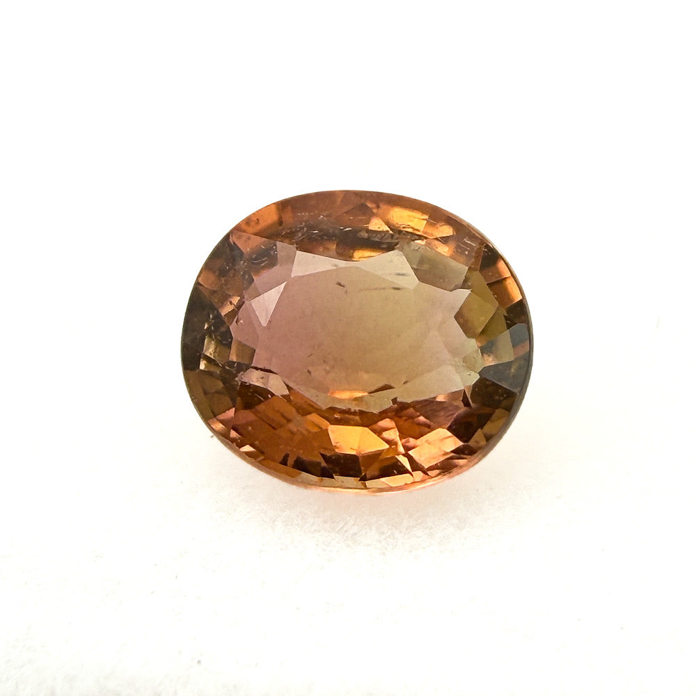 Golden Amber Nigerian Tourmaline - Oval - .95ct