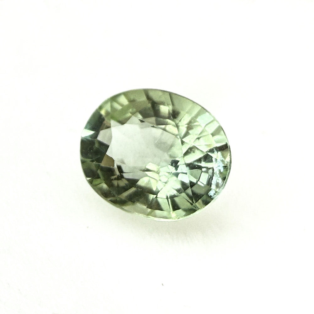Mint Green Nigerian Tourmaline - Oval - .89ct