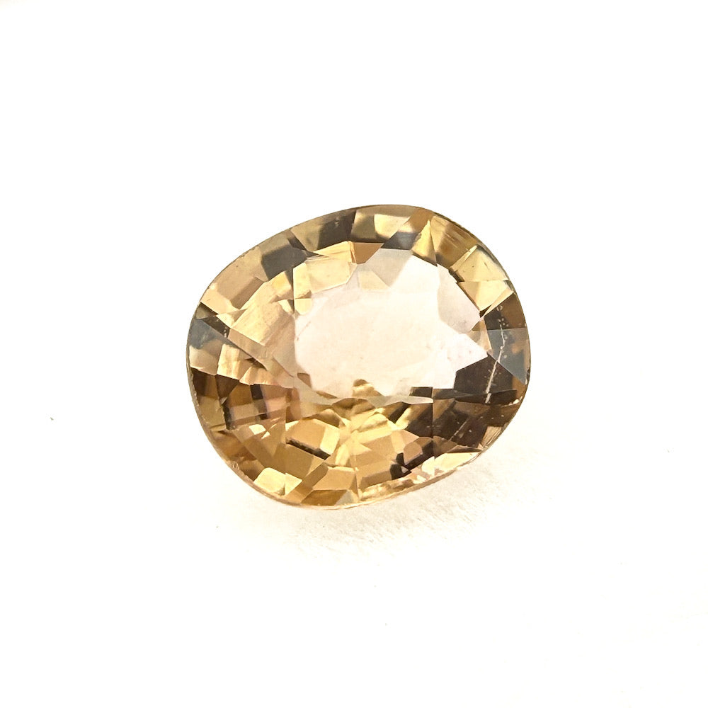 Peach Champagne Nigerian Tourmaline - Oval - .78ct