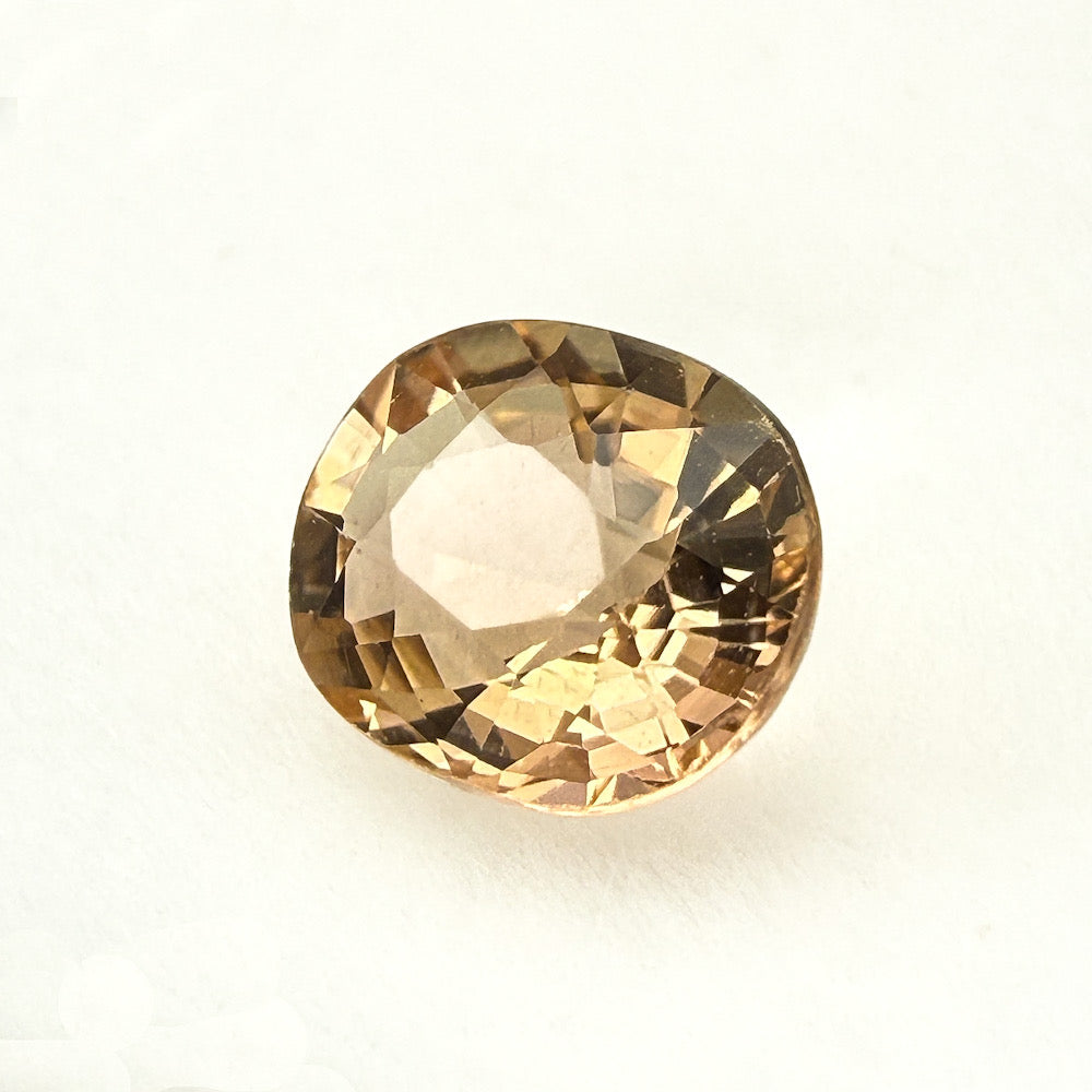 Peach Champagne Nigerian Tourmaline - Oval - .78ct
