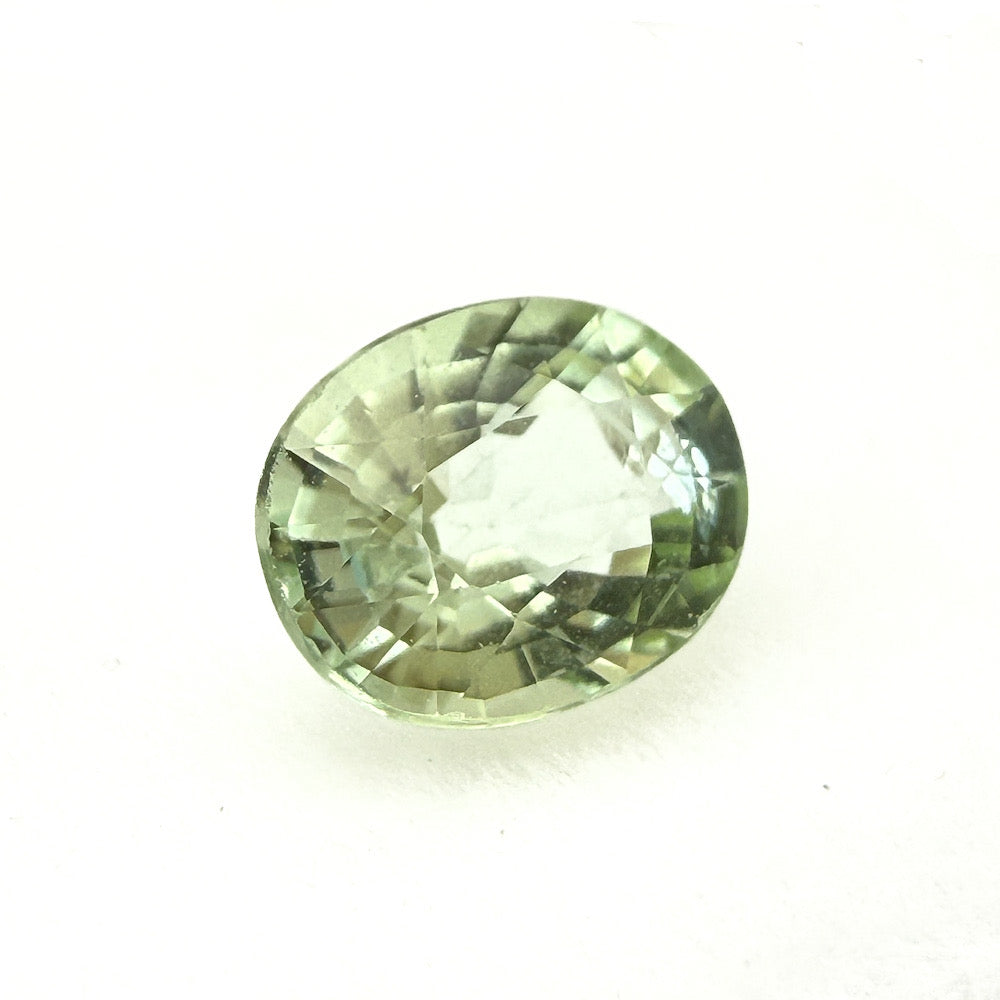 Mint Green Nigerian Tourmaline - Oval - .89ct