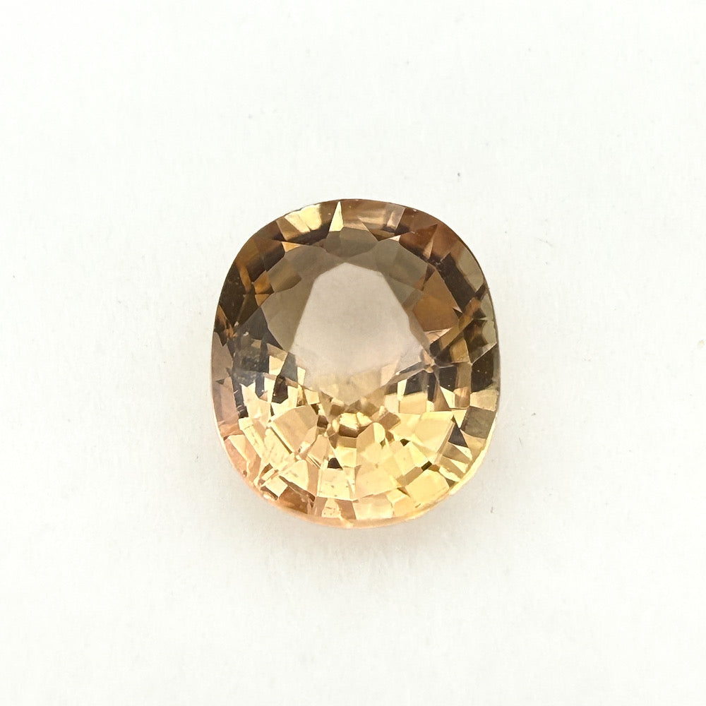 Peach Champagne Nigerian Tourmaline - Oval - .78ct