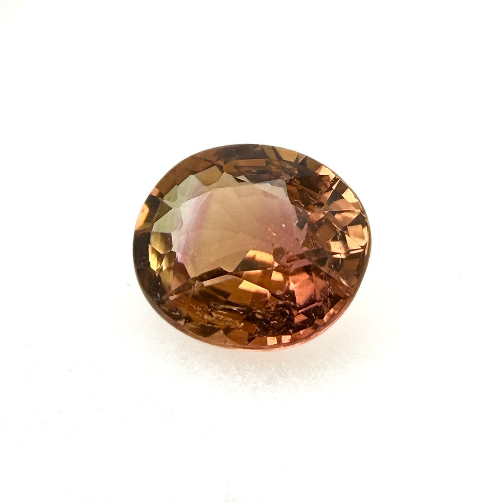 Golden Amber Nigerian Tourmaline - Oval - .95ct