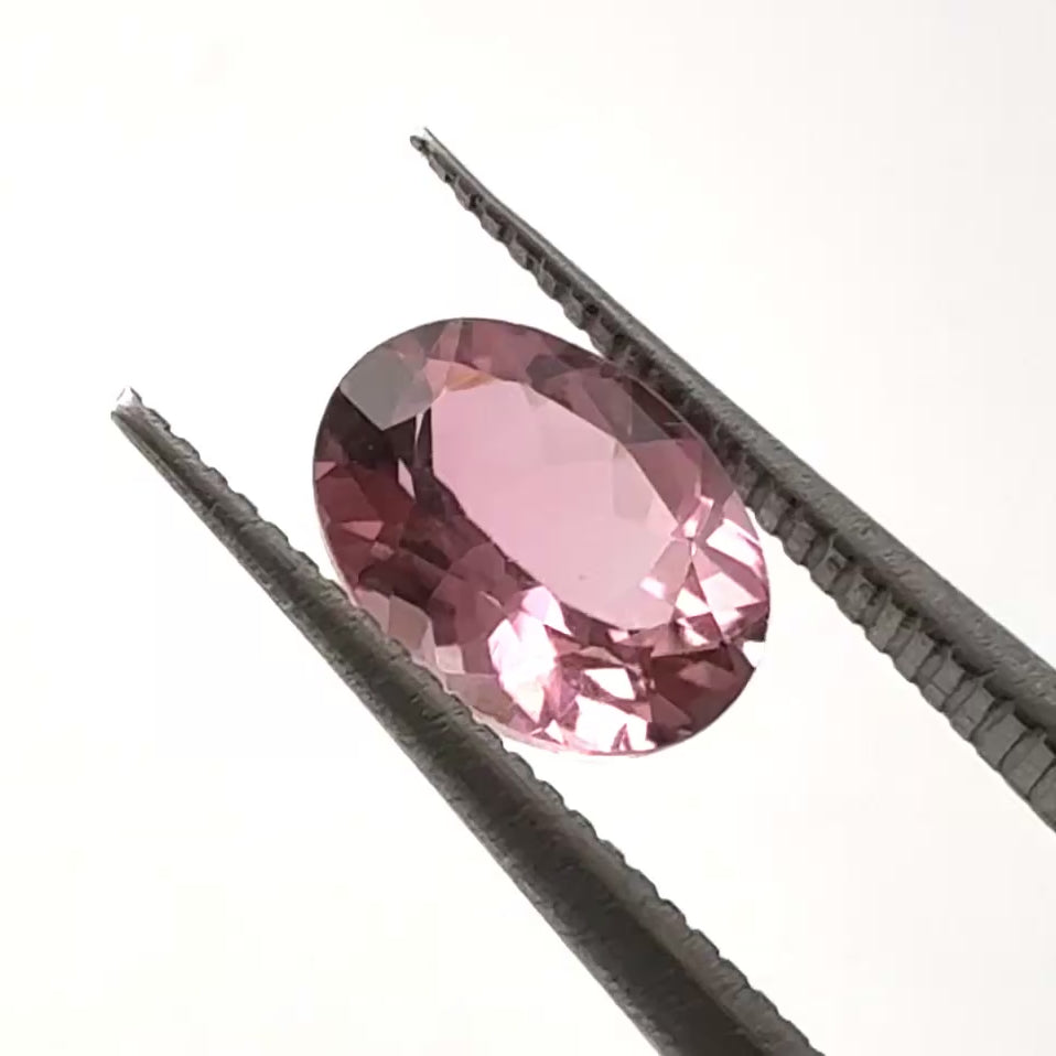 Pink Nigerian Tourmaline - Oval - .1.21ct