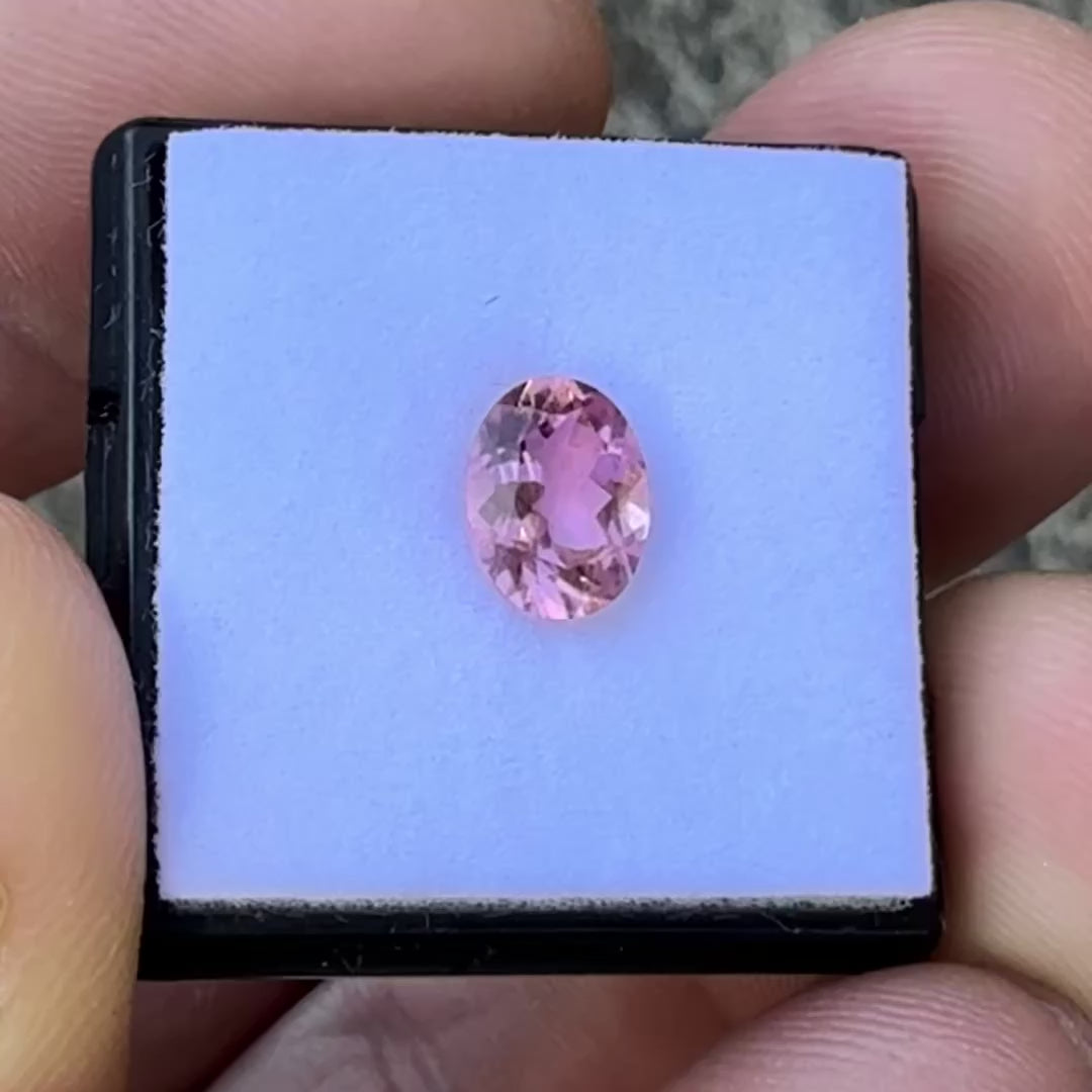 Pink Nigerian Tourmaline - Oval - .1.21ct