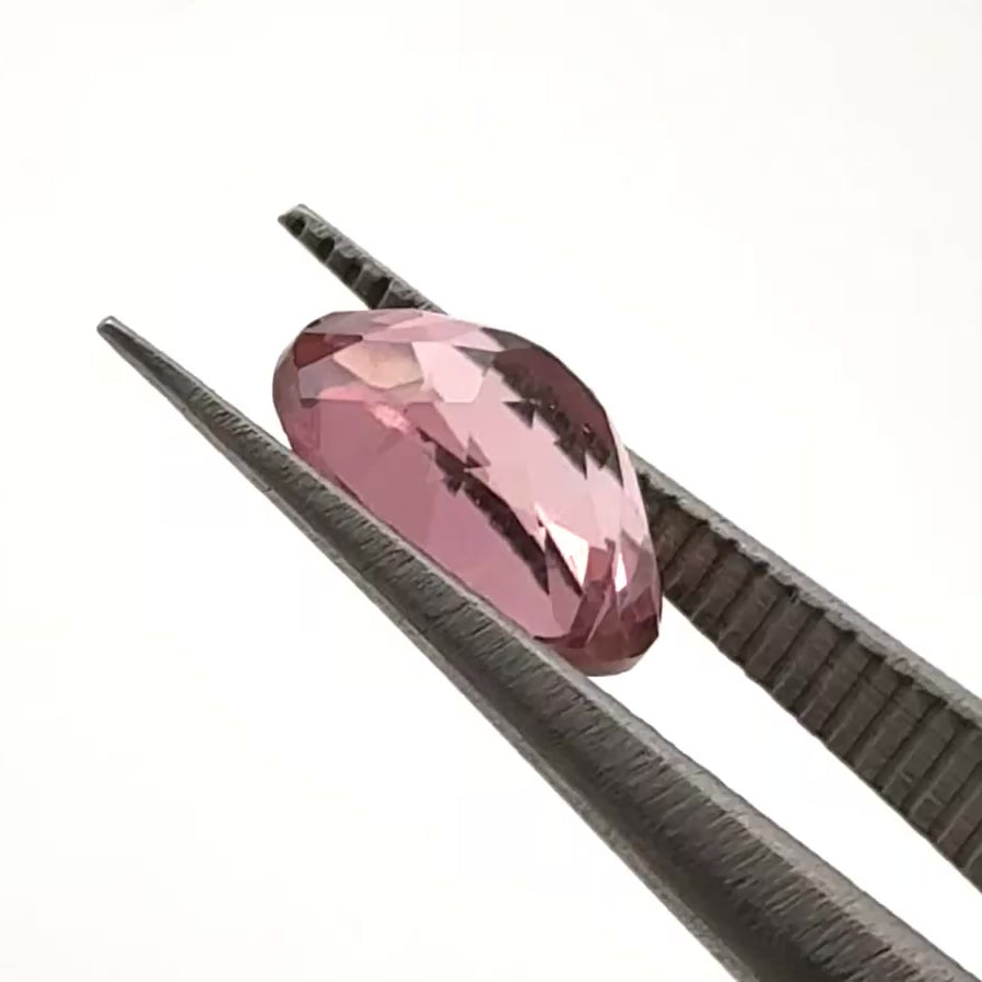 Pink Nigerian Tourmaline - Oval - .1.21ct